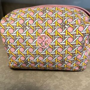 Tory Burch nylon makeup bag